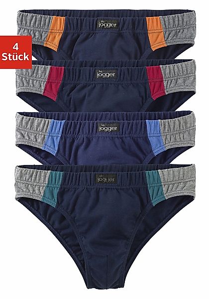 le jogger Slip Packung, 4 Stk. tlg., optimale Passform durch Baumwoll-Stret günstig online kaufen
