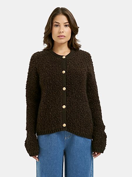 Smith & Soul Strickjacke aus Bouclé-Strick günstig online kaufen