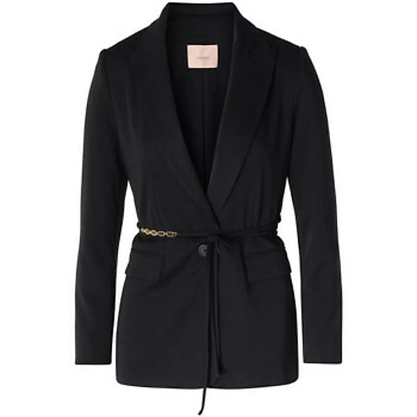 Twin Set  Jacken Giazza Blazer  aus schwarzem Jersey günstig online kaufen