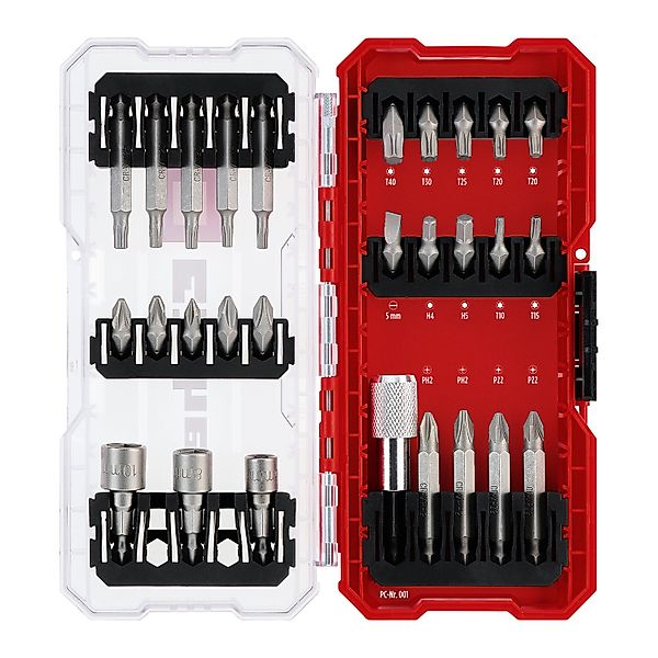 Einhell Bit- und Steckschlüssel-Set CrV-Stahl 28-teilig günstig online kaufen