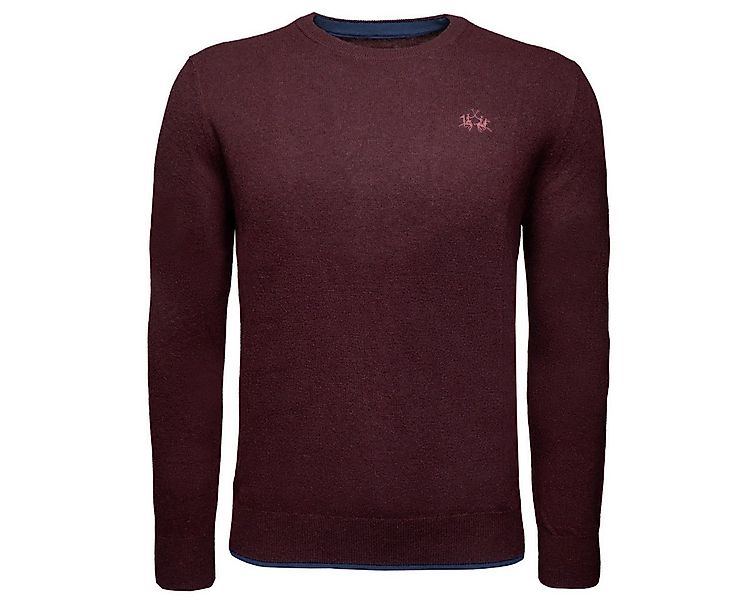 La Martina Rundhalspullover XMS012 Herren Hoodie, Sweatshirt, Pulli, Strick günstig online kaufen