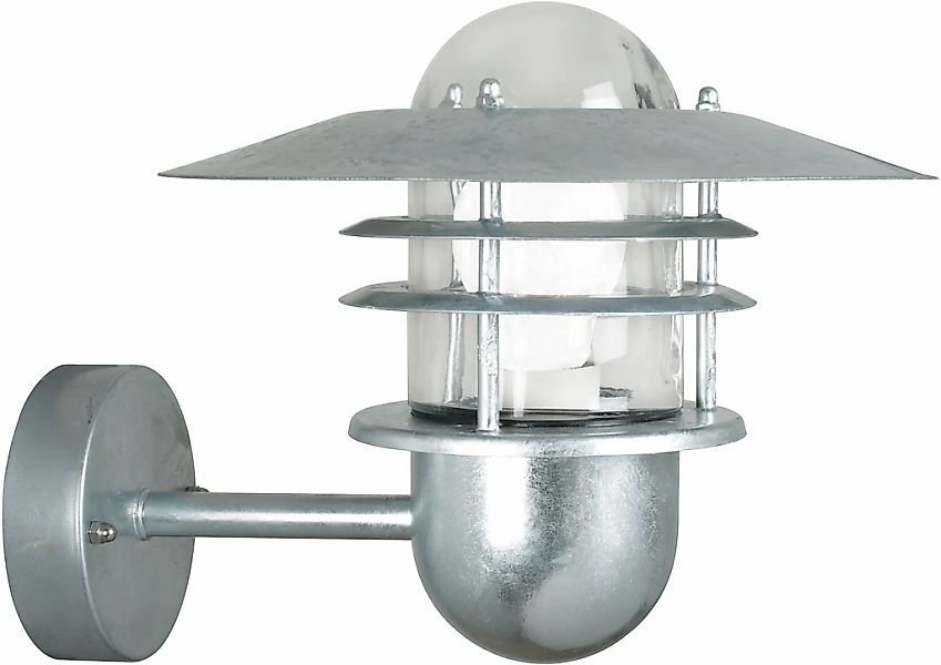 Nordlux Außen-Wandleuchte "AGGER" E27 Seewasserfest, Robustes verzinktes Ge günstig online kaufen