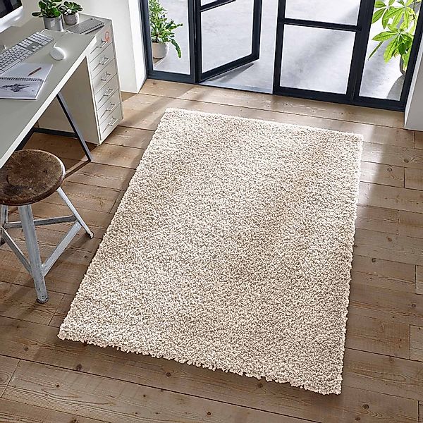 TaCa Home Langflor-Teppich Shaggy Teppich Langflor, günstig online kaufen