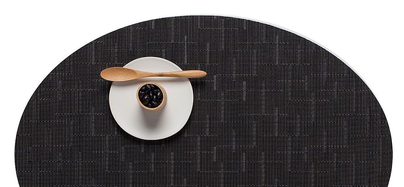 Chilewich Platzset Bamboo Oval Smoke, (1-St) günstig online kaufen