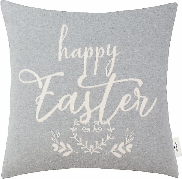 TOM TAILOR HOME Kissenbezüge "Happy Easter" aus weicher Baumwolle günstig online kaufen