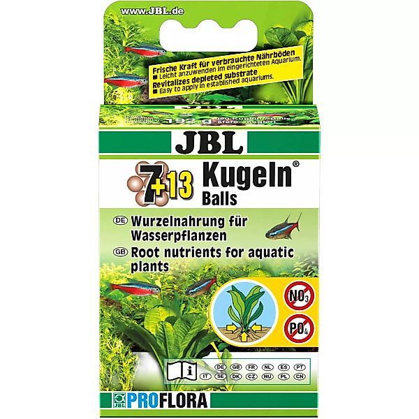 JBL Aquarium Pflanzendünger 7 + 13 Kugeln günstig online kaufen