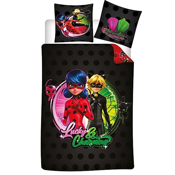 Miraculous Bettwäsche Ladybug & Cat Noir, günstig online kaufen