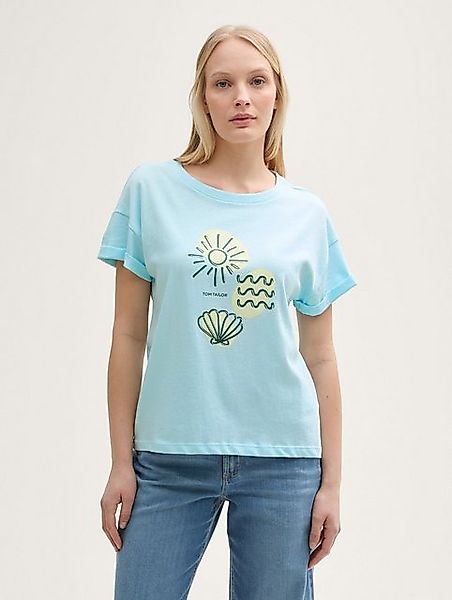 TOM TAILOR T-Shirt T-Shirt mit Print günstig online kaufen