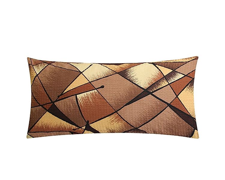 Heubergshop Kissenbezug, (1 Stück), 40x80cm 100% Baumwolle Braun Modern (1x günstig online kaufen