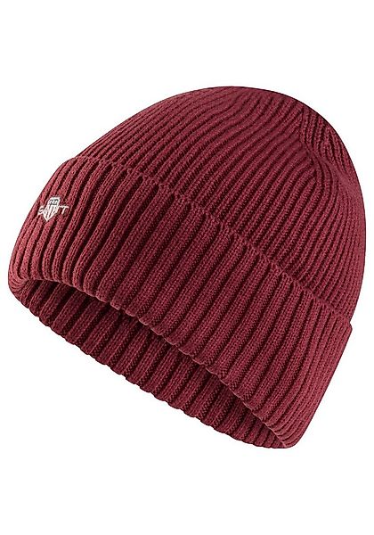 Gant Strickmütze COTTON BLEND LOGO BEANIE Regular fit günstig online kaufen