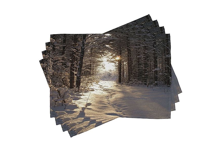 Abakuhaus Platzset Waschbare Stoff Esszimmer Küche Tischdekorations Digital günstig online kaufen