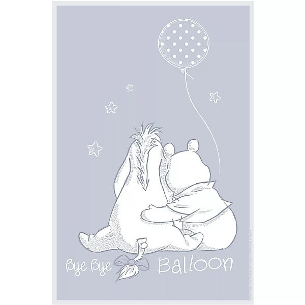 Komar Poster »Winnie Pooh Bye Bye Balloon«, Disney, (1 St.) günstig online kaufen