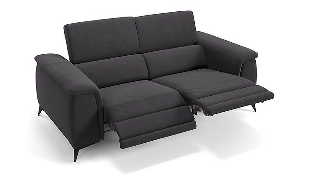 Sofanella 2-Sitzer Stoff LIVORNO, Relaxsofa, Designsofa, Designer Couch, It günstig online kaufen