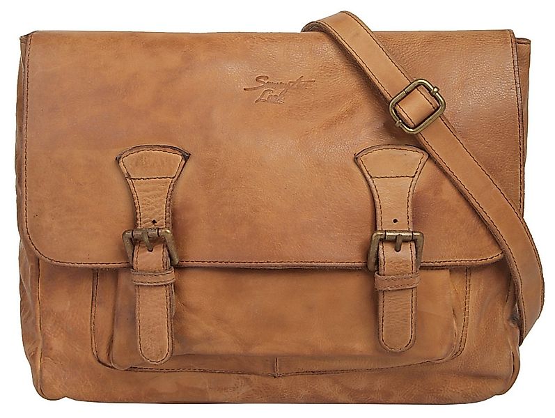 Samantha Look Umhängetasche SATCHEL, echt Leder, Made in Italy günstig online kaufen