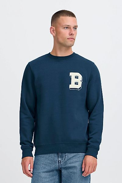 Blend Rundhalspullover "BHBade" Lässiger Sweatpullover mit Stickerei günstig online kaufen