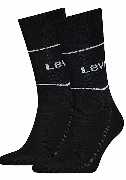 Levis Sportsocken, (Packung, 2 Paar), mit breitem Logobund günstig online kaufen