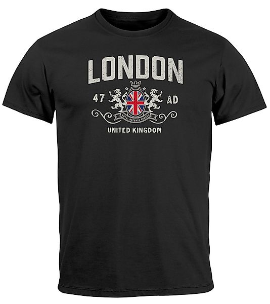 Neverless Print-Shirt Herren T-Shirt London United günstig online kaufen