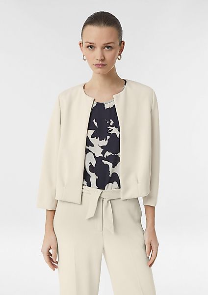comma Funktionsjacke Indoor-Jacke Offene Scuba-Jacke im günstig online kaufen