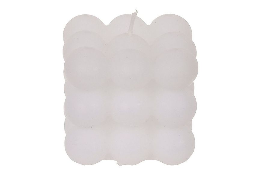 ReWu Stumpenkerze Kerze, Bubble, ca. 6 x 5,5 cm, 3-farbig sortiert günstig online kaufen