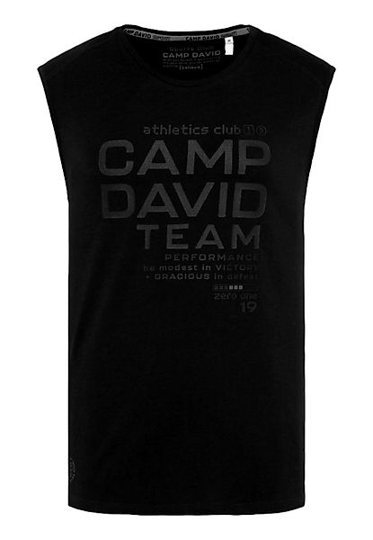 CAMP DAVID Tanktop Tanktop ärmelloses T-Shirt günstig online kaufen