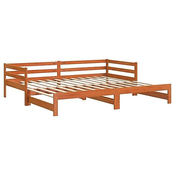 vidaXL Tagesbett Ausziehbar ohne Matratzen 90x190 cm Massivholz 847160 günstig online kaufen