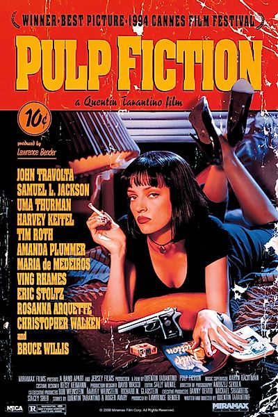 PYRAMID Poster Pulp Fiction Poster 61 günstig online kaufen
