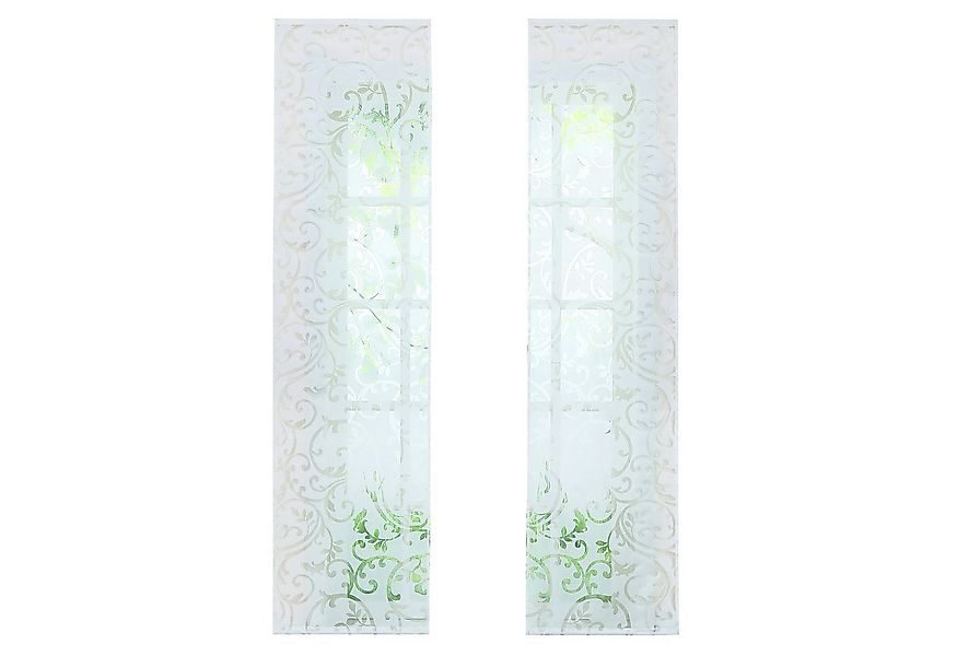 Joyswahl Schiebegardine Karle (2 St), Klettband, Ausbrenner Flächen günstig online kaufen