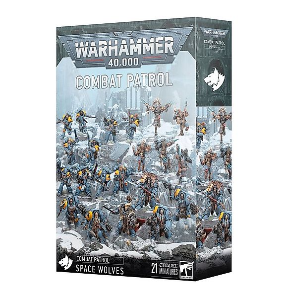 Games Workshop Spielfigur Warhammer 40.000 Combat Patrol Space Wolves günstig online kaufen