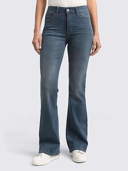 TOM TAILOR Bootcut-Jeans Jeanshosen TTSTELLA BOOTCUT Jeans mit Stretch günstig online kaufen