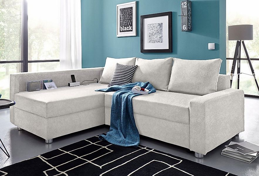 COLLECTION AB Ecksofa Relax L-Form, inklusive Bettfunktion, Federkern, wahl günstig online kaufen