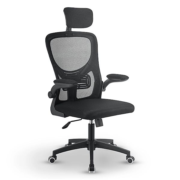 Juskys Ergonomischer Bürostuhl Baltimore Schwarz günstig online kaufen