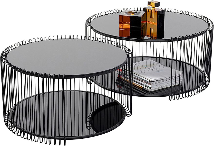 Kare Design Couchtisch Couchtisch Wire Double günstig online kaufen