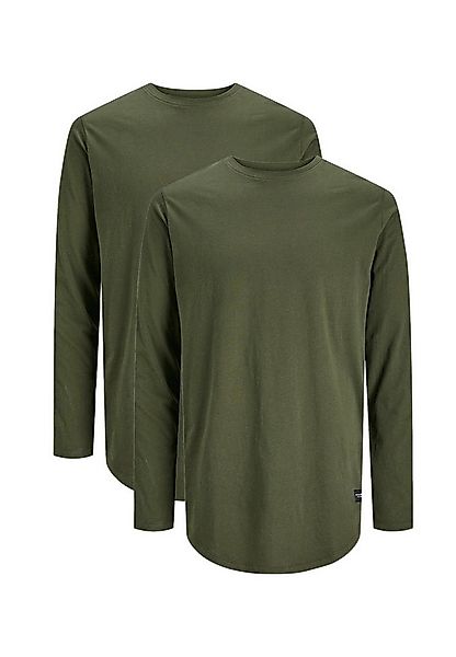 Jack & Jones Langarmshirt 2er Pack Jjenoa (Spar-Set, 2-tlg) Langarmshirt - günstig online kaufen