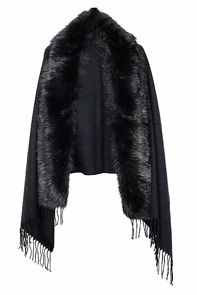 COLLEZIONE ALESSANDRO XXL-Schal "Elegant" 1 Stk. tlg. Poncho aus weichem St günstig online kaufen