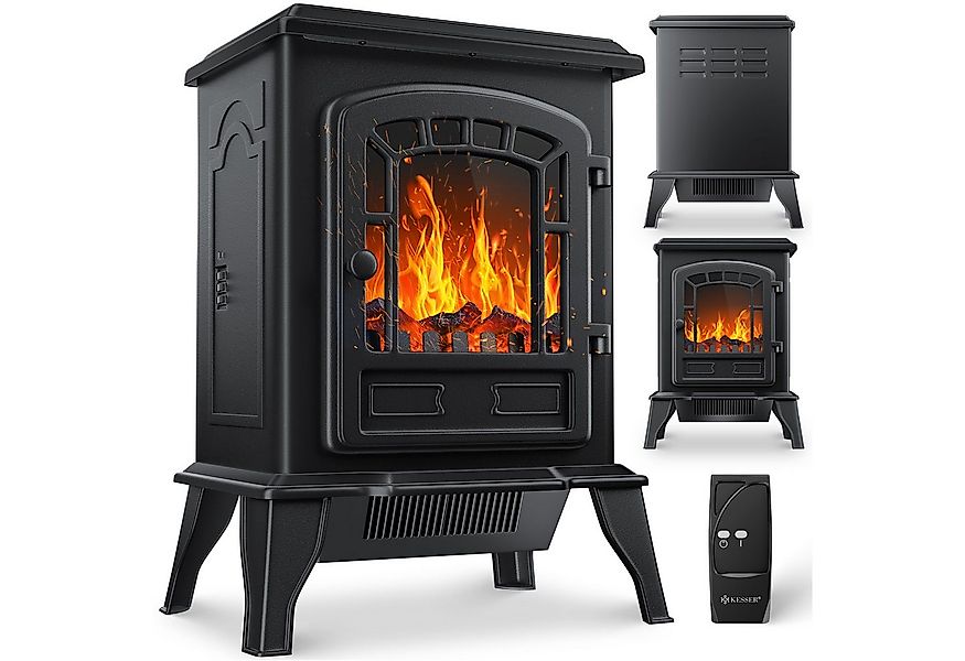KESSER Elektrokamin 2 in 1, Heizfunktion, 3D Kaminfeuer-Effekt, mit zwei He günstig online kaufen