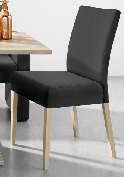 Home affaire 4-Fußstuhl »Umag« (Set) 2 Stk. Kunstleder Sitz und Rücken gepo günstig online kaufen