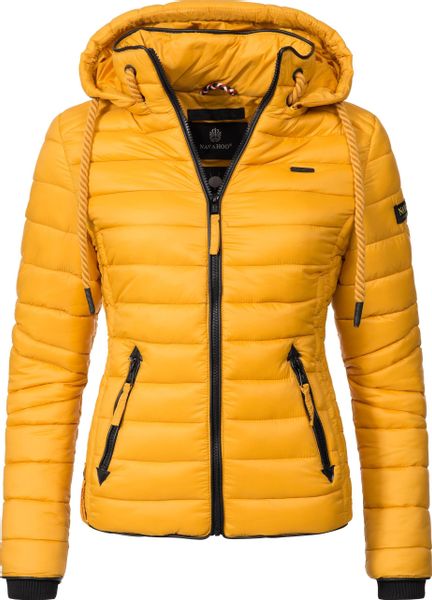 Navahoo Steppjacke "Lulana" mit Kapuze leichte Übergangsjacke mit Kapuze günstig online kaufen