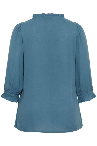 KAFFE Curve Langarmbluse Halblange Ärmel KCkiv günstig online kaufen