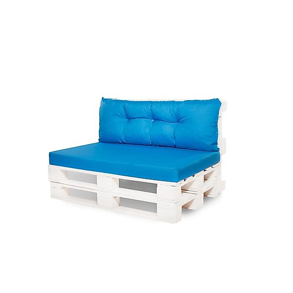 Setgarden Mix Set Palettenkissen 120x80x10cm Sitzkissen + Rückenkissen 120x günstig online kaufen