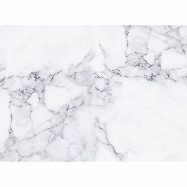 Fototapete Marmor Weiß Grau 3,50 m x 2,55 m FSC® günstig online kaufen