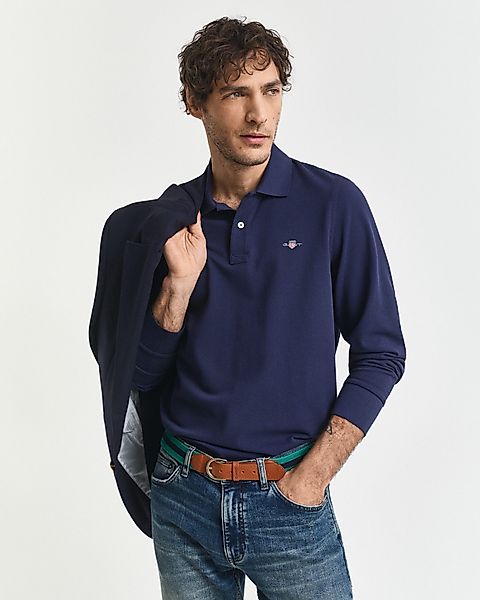 Gant Poloshirt REG SHIELD LS PIQUE günstig online kaufen