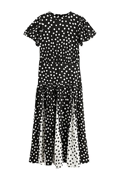 Next Midikleid Kurzärmeliges T-Shirtkleid mit geteiltem günstig online kaufen