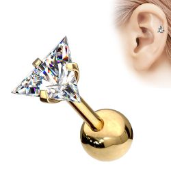 Taffstyle Piercing-Set Tragus Chirurgenstahl mit Dreieck günstig online kaufen
