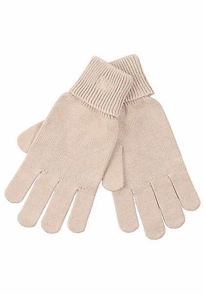 Calvin Klein Strickhandschuhe "CK FINE RIB GLOVES" Fingerhandschuhe günstig online kaufen