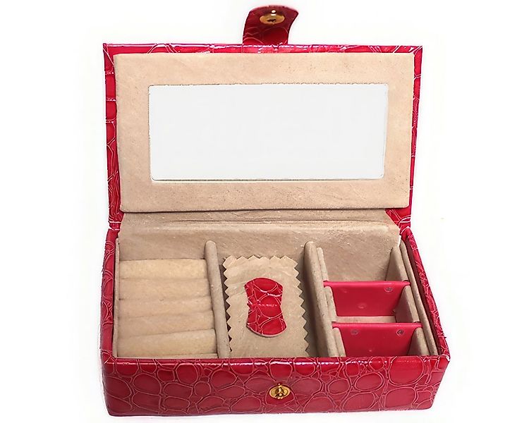 Yudu Schmucketui Schmuckkasten Schmuckkoffer Schmuckkästchen günstig online kaufen