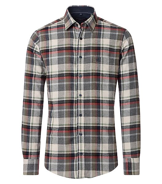 CASAMODA Flanellhemd CASAMODA Flanellhemd kariert günstig online kaufen
