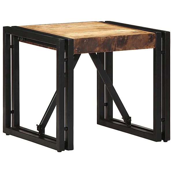 vidaXL Couchtisch 40x40x35 cm Raues Massivholz Mango 4016682 günstig online kaufen