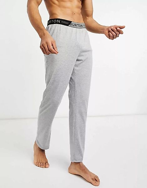 Burton Menswear – Graue Jogginghose aus Jersey günstig online kaufen