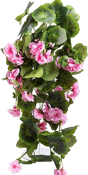 Kunstblume Geranienhängebusch Geranie, Botanic-Haus, Höhe 60 günstig online kaufen