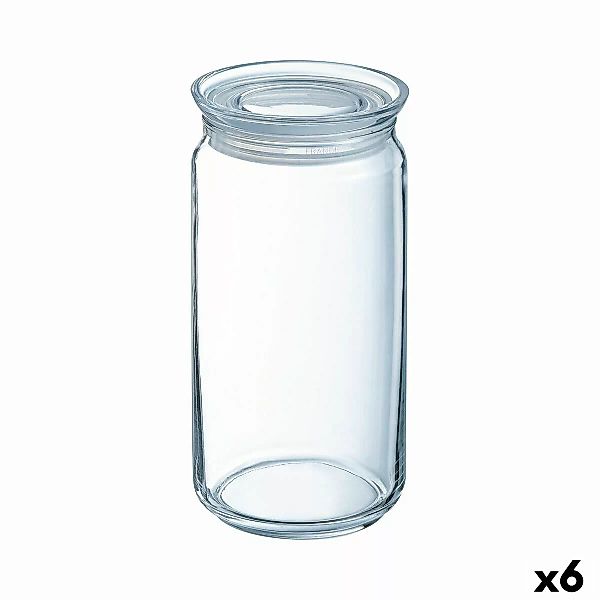 Topf Luminarc Pav Durchsichtig Silikon Glas (1,5 L) (6 Stück) günstig online kaufen